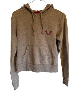 True Religion Buddha logo graphic zip-up hoodie